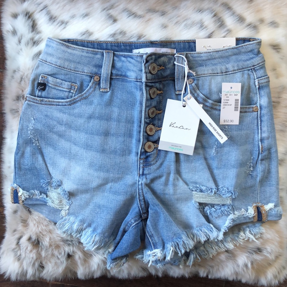 Size 27 High Waisted KanCan Shorts